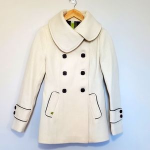 NWOT Beautiful Soia & Kyo Wool Blend Peacoat